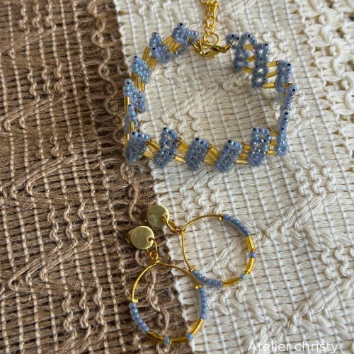 Bracelet Tia et ses boucles d’oreilles – Image 3