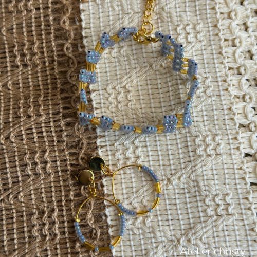 Bracelet Tia et ses boucles d’oreilles – Image 5