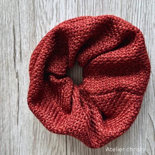 Chouchou rouge ocre