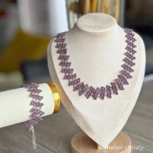 Collier Olivia et son bracelet – Image 4