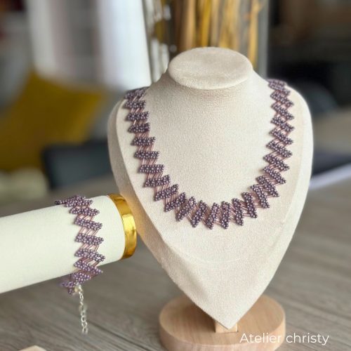 Collier Olivia et son bracelet