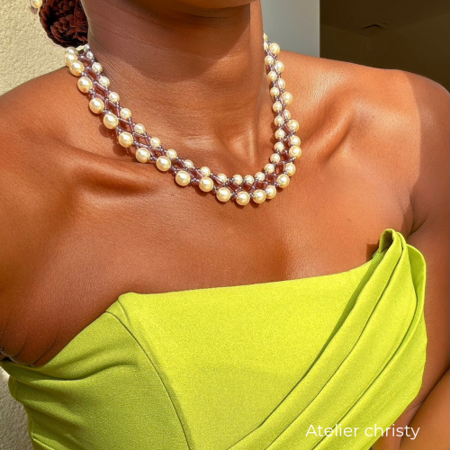 Collier Ruty et ses boucles d'oreilles – Image 4