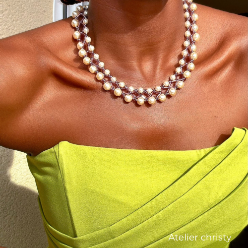 Collier Ruty et ses boucles d'oreilles – Image 3