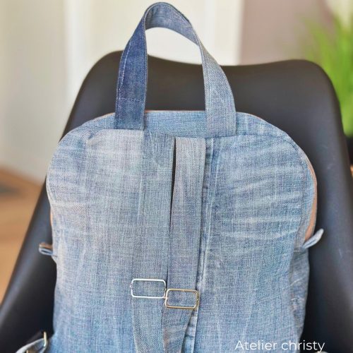 Sac à dos en jeans – Image 7