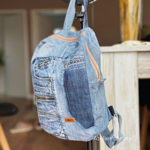 Sac à dos en jeans – Image 4