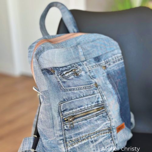 Sac à dos en jeans – Image 6