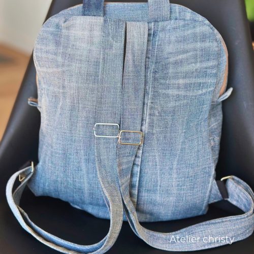 Sac à dos en jeans – Image 5