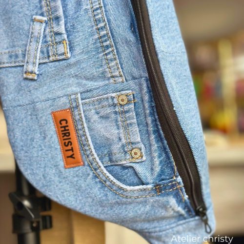 Sac banane en jean – Image 4