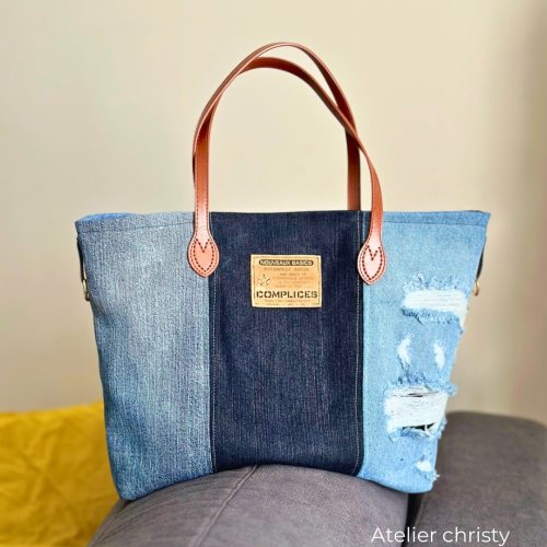 Sac cabas en jeans – Image 2
