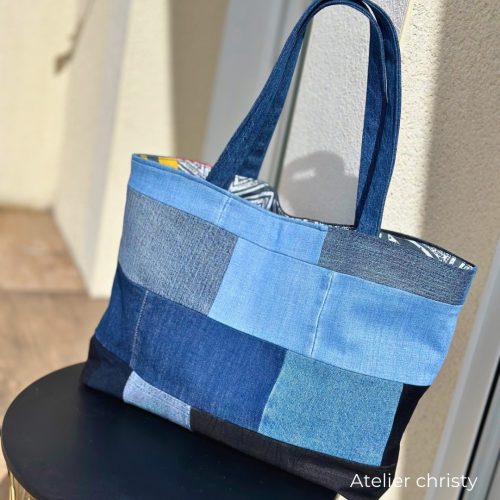 Sac cabas en jeans – Image 6