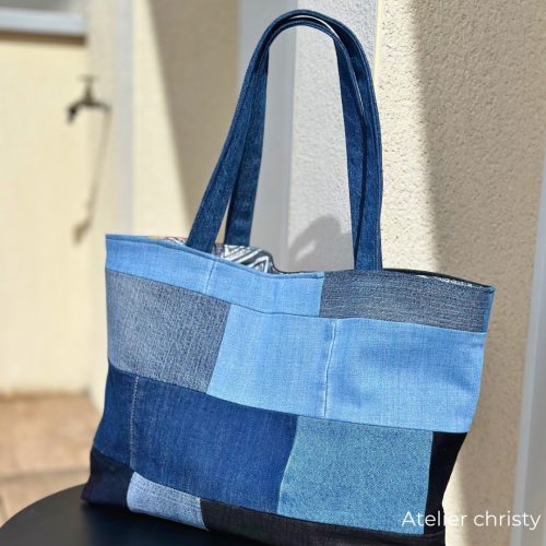 Sac cabas en jeans – Image 2