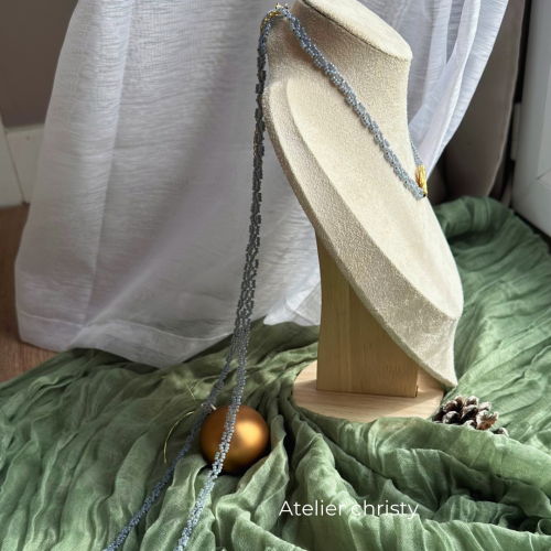 Sautoir poire BAOULE dos nu – Image 7