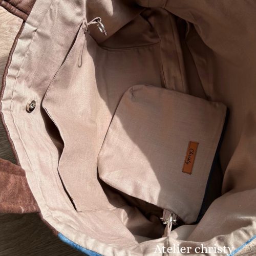 Sac cabas en jeans Ella – Image 4