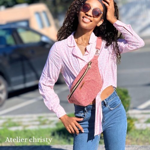 Sac Banane M toile gros fils
