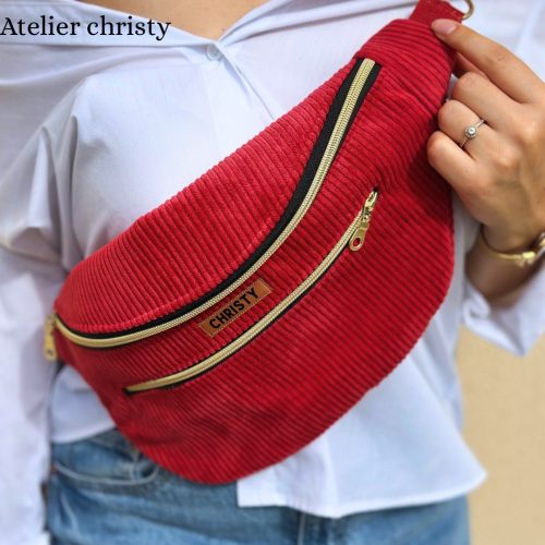 Sac Banane XL en rouge – Image 4