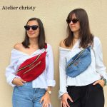 Sac Banane XL en rouge (3)