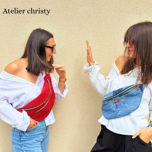 Sac Banane XL en rouge – Image 2