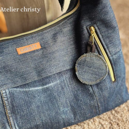 Sac Cabas Clem en jean – Image 2