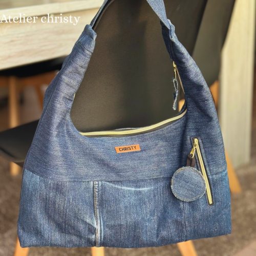 Sac Cabas Clem en jean – Image 3