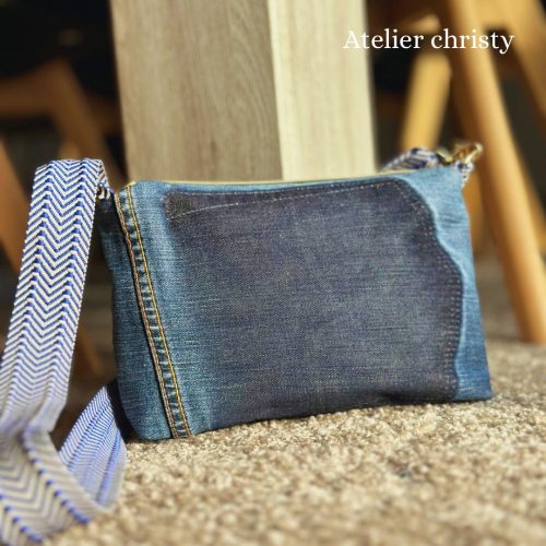 Sac Elia bleu foncé – Image 5