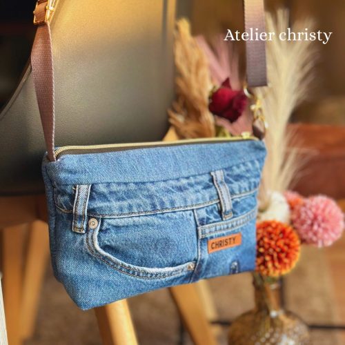 Sac Elia bleu clair – Image 2