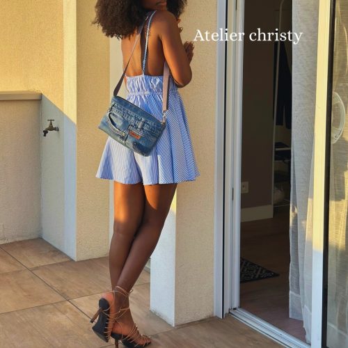 Sac Elia bleu clair – Image 5