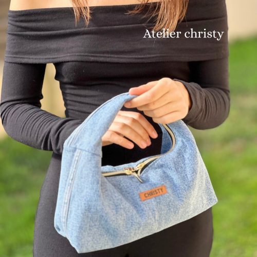 Sac Elsa en jean recyclé – Image 8