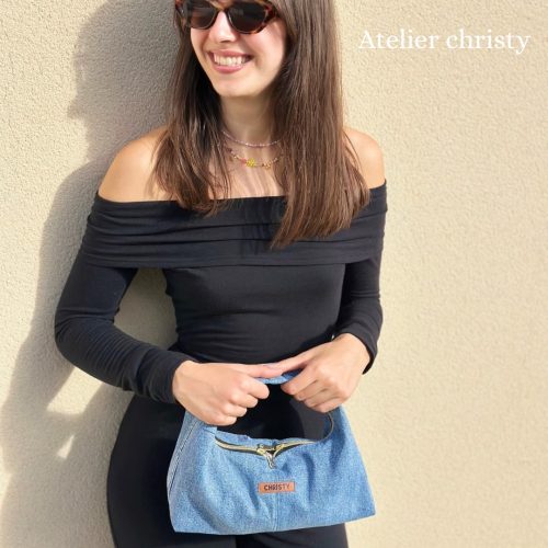 Sac Elsa en jean recyclé – Image 5
