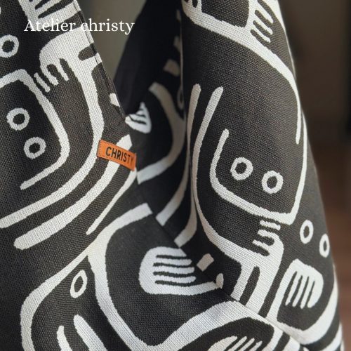 Sac Laurence noir et blanc – Image 5