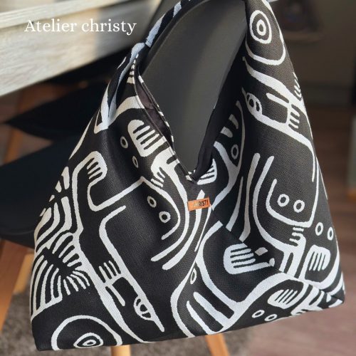 Sac Laurence noir et blanc – Image 3