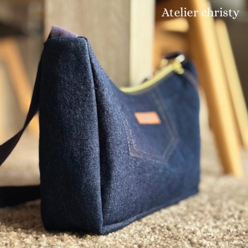 Sac Tya bleu foncé – Image 3