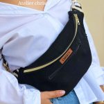 Sac banane noir M (4)