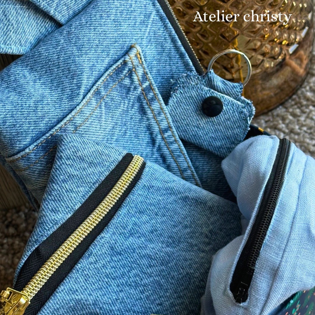 Ensemble jean recyclé – Image 3