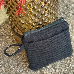 Mini pochette noire
