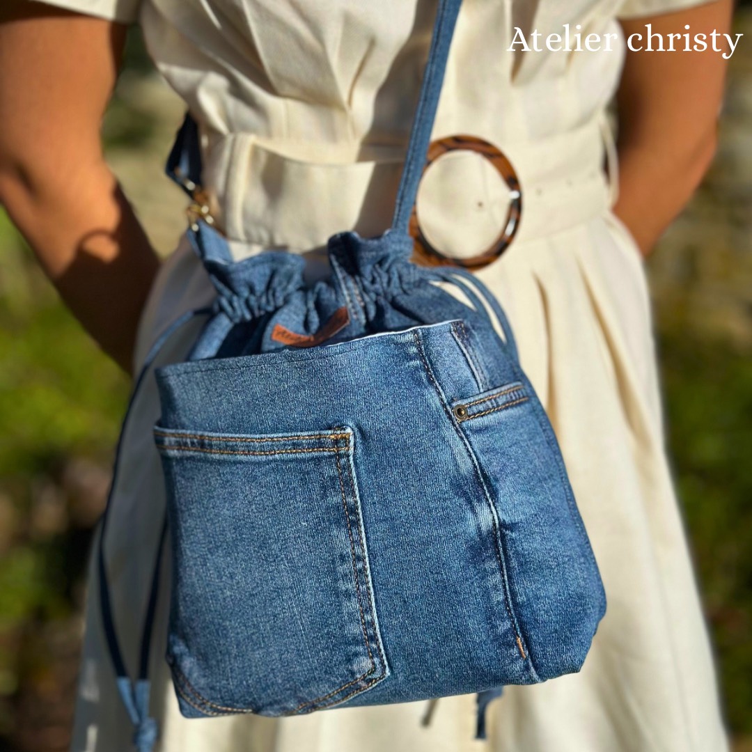 Sac Aurélia bleu – Image 9