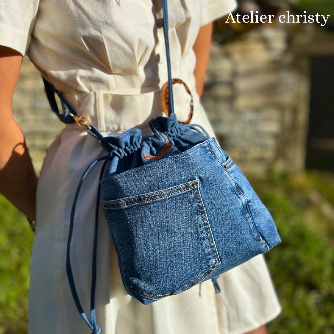 Sac Aurélia bleu – Image 2