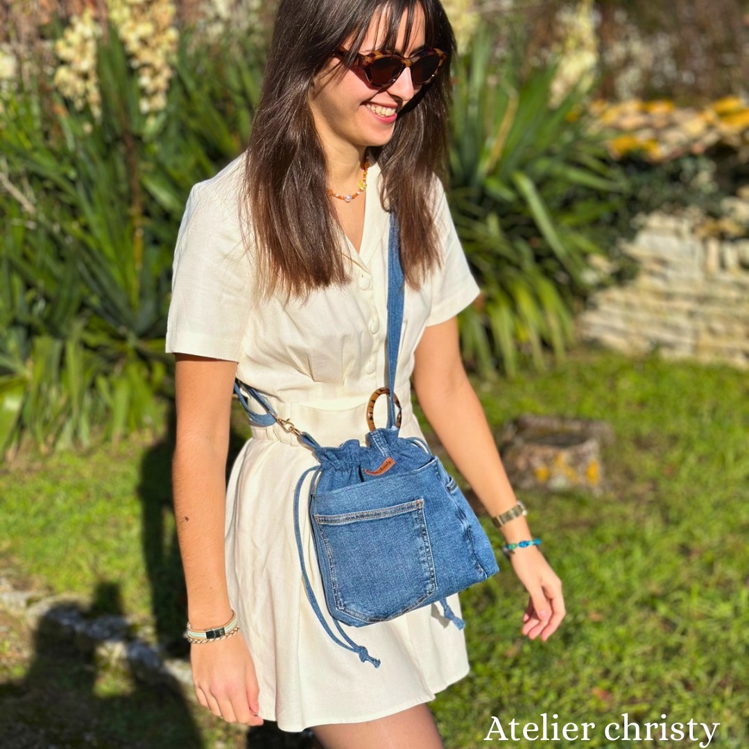 Sac Aurélia bleu – Image 4