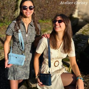 Sac mini urbain bleu foncé