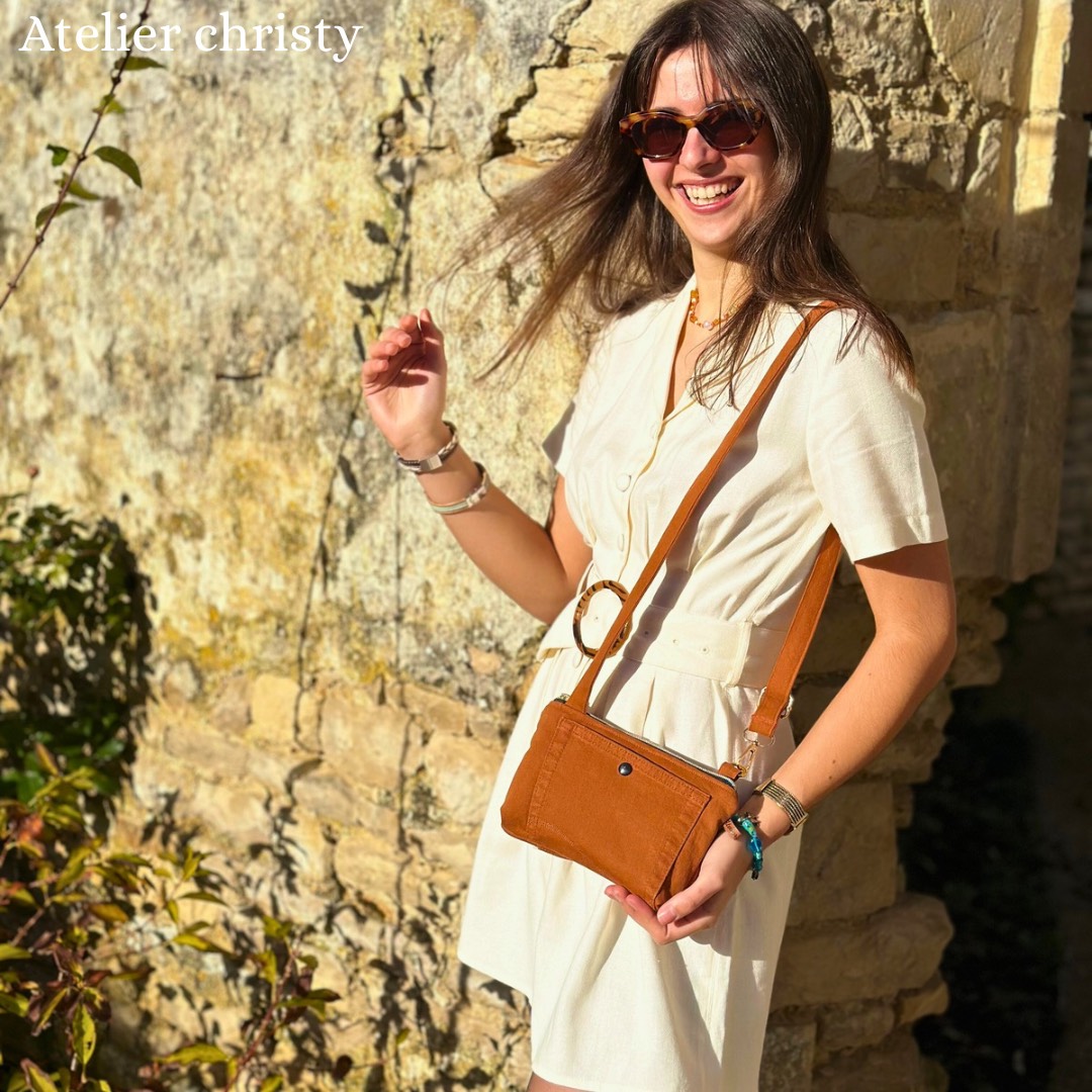 Sac mini urbain camel – Image 8