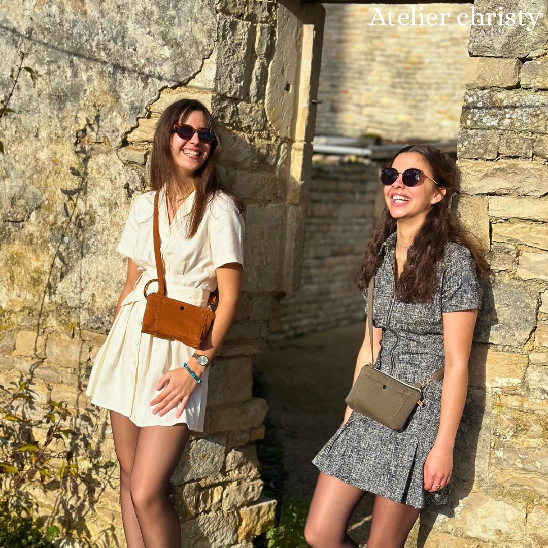 Sac mini urbain vert kaki – Image 2