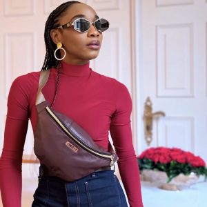 Sac Banane M en Cuir