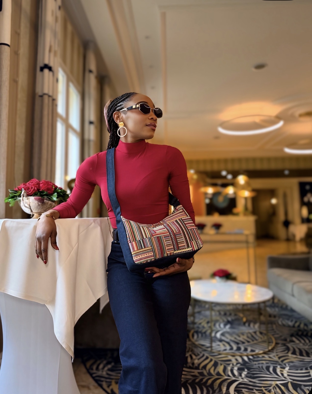 Sac Dany - toile gros fil et jean recyclé – Image 5