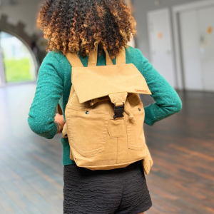 Sac à dos Alya mixte camel