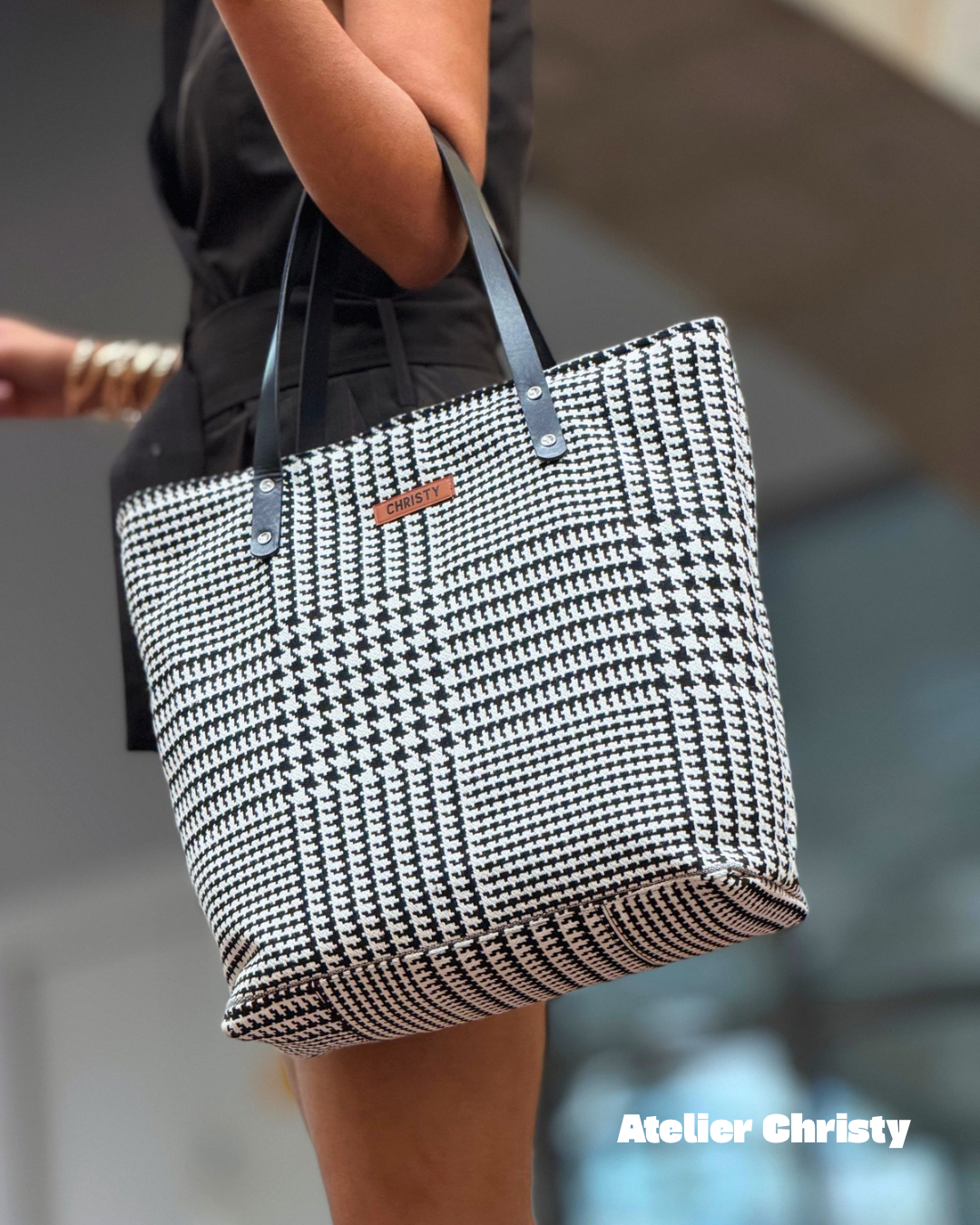 Sac cabas Talia toile gros fil – Image 6